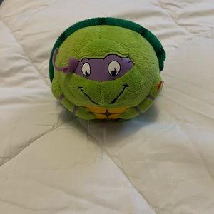 TY Beanie Ballz TMNT Donatello Purple Mask
